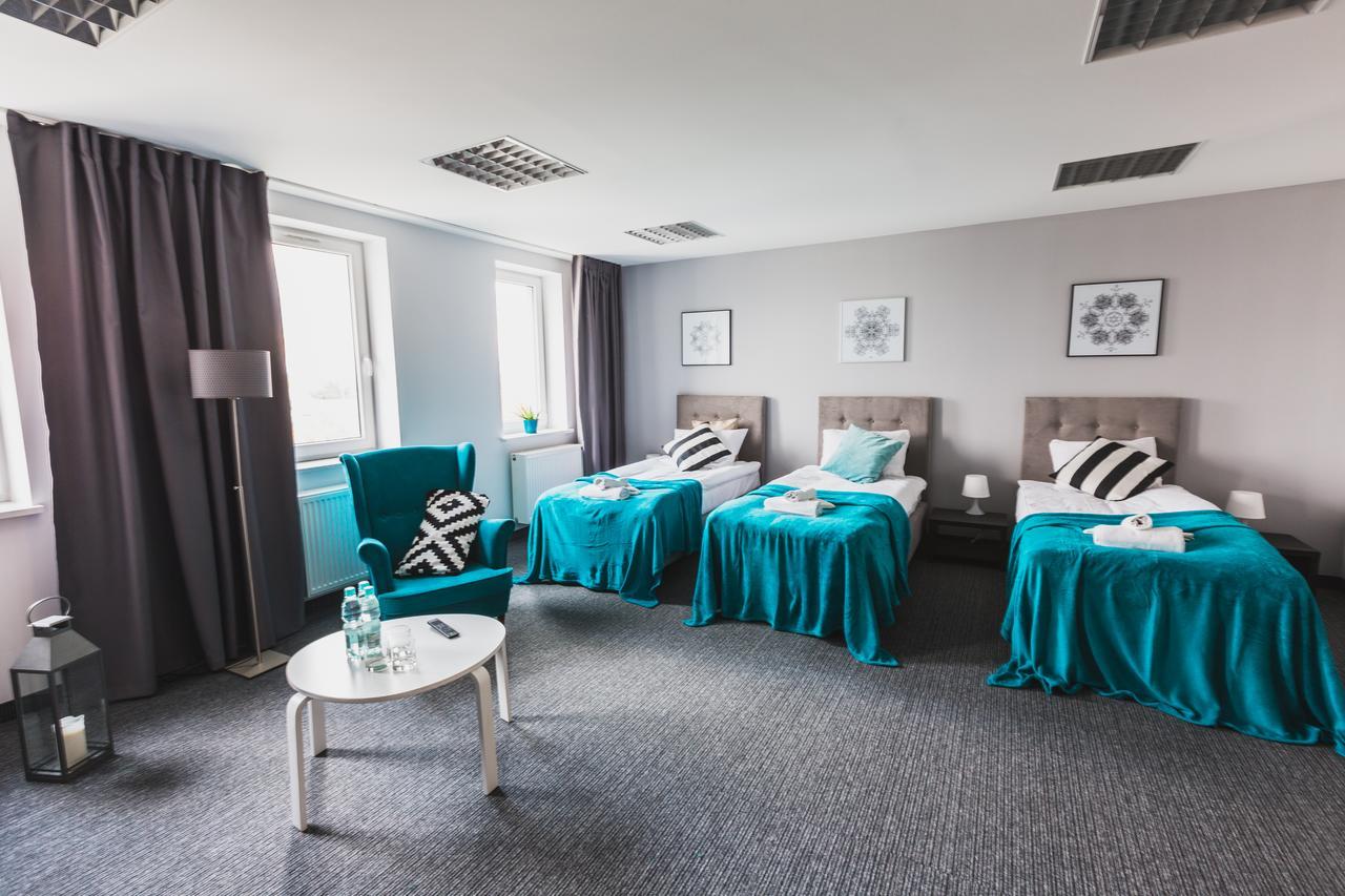 Czarno Na Bialym Hotel คราคูฟ ภายนอก รูปภาพ